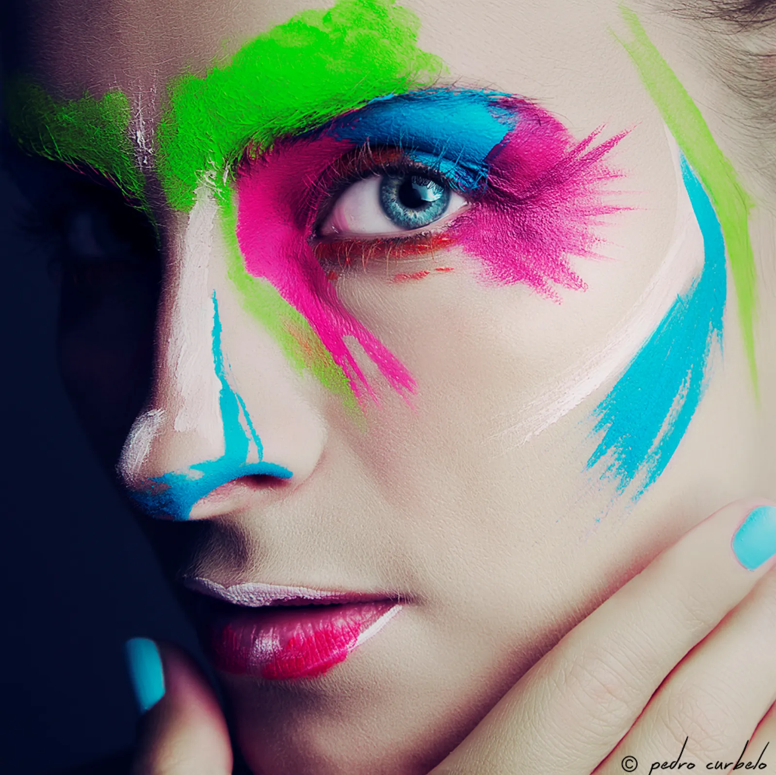editorial de moda artistico