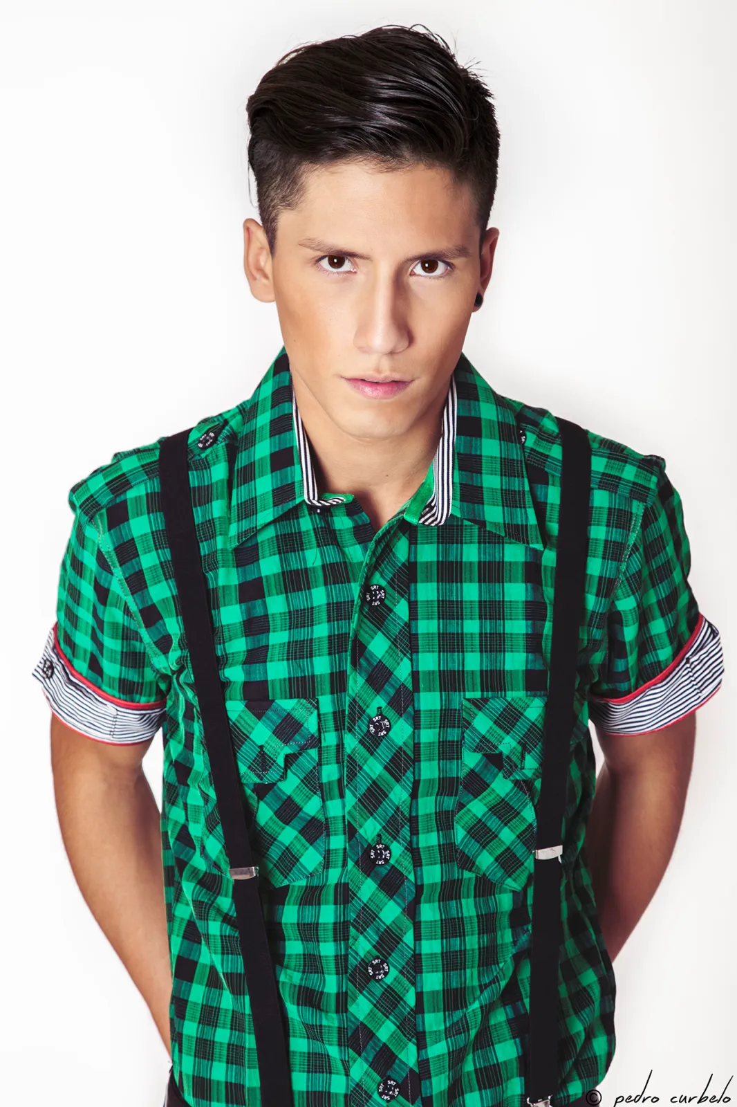 fotografia de modelo o actor